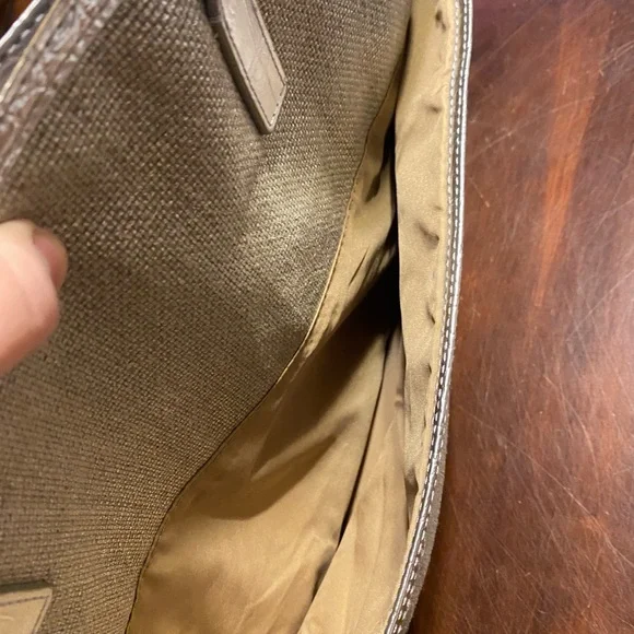 Michael Kors Silver and Brown Tote Bag - Picture 8 of 8